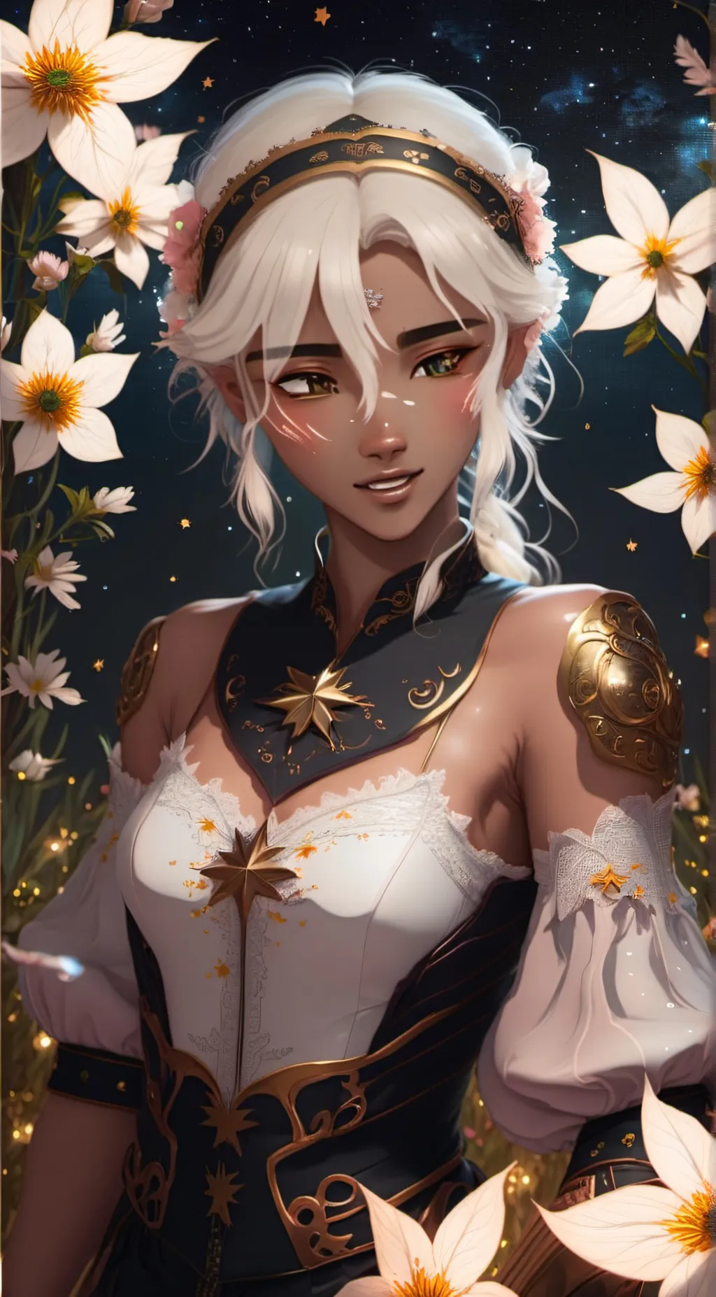 ai character: Lilly background