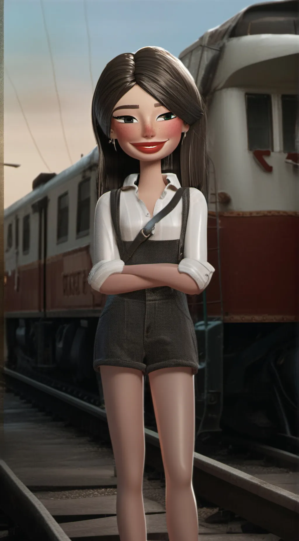 ai character: Maddy background