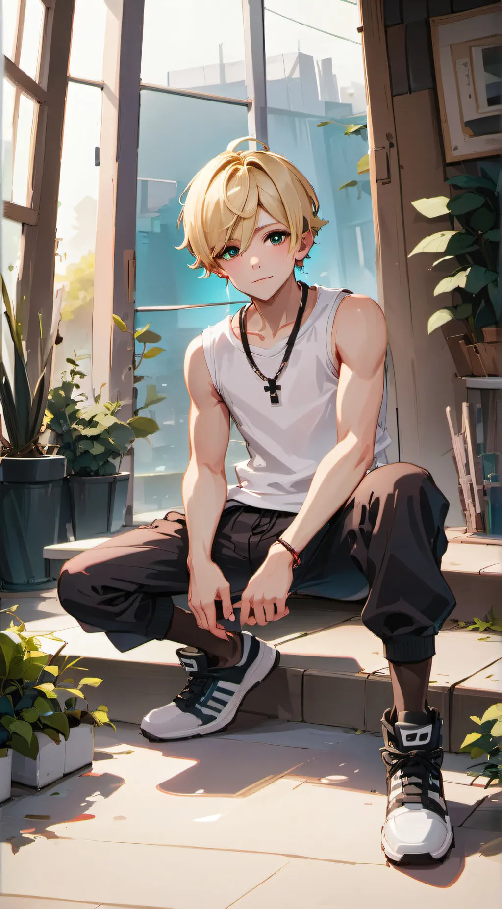 ai character: Josh background