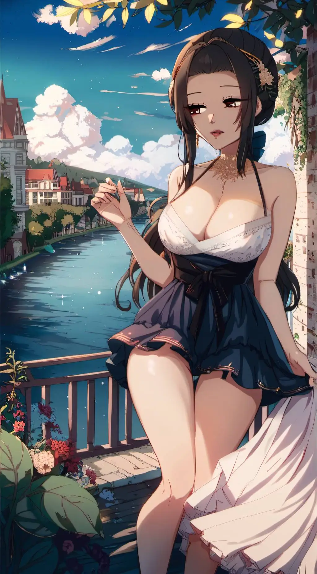 ai character: Amilia  background