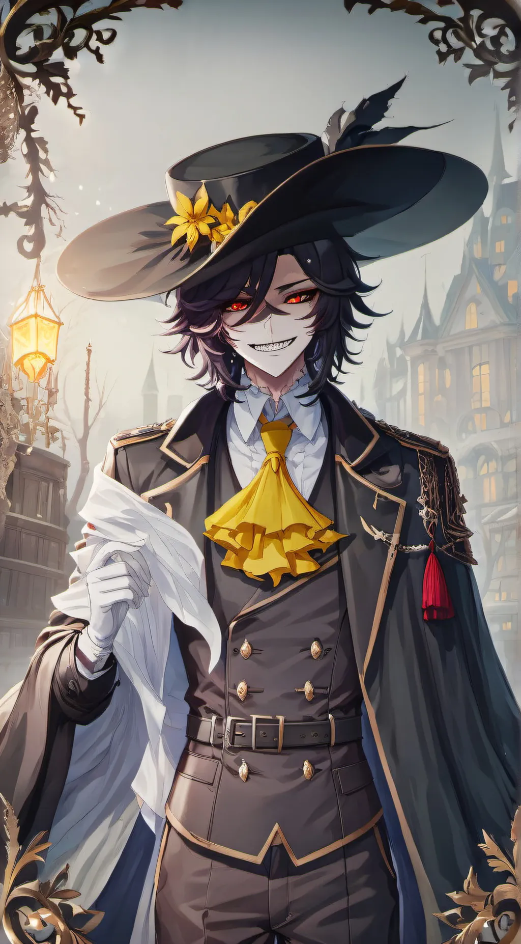 ai character: Human Nightmare background