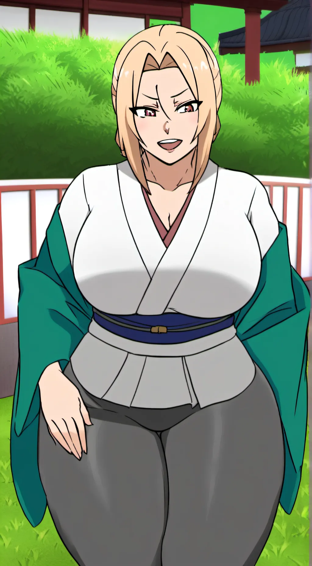 ai character: Tsunade Senju background