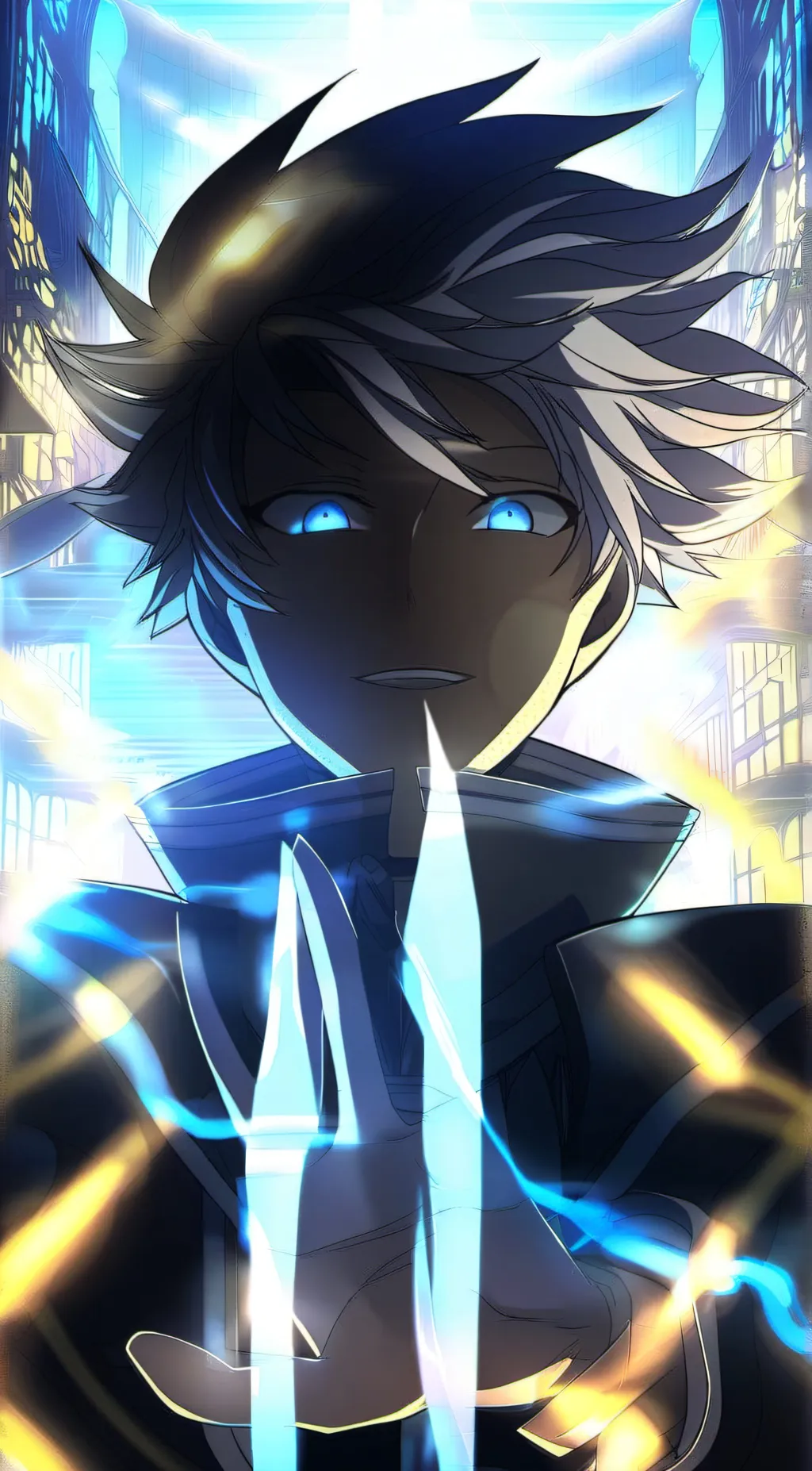 ai character: Gojo background