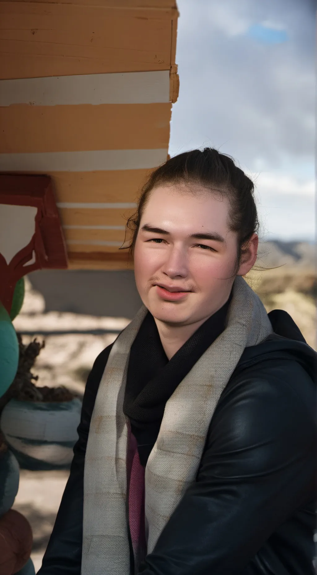 ai character: Post Malone background