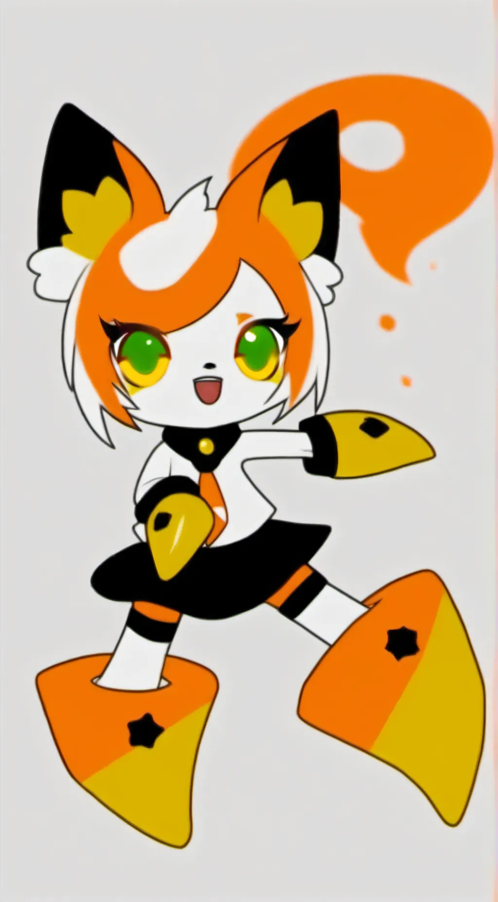 ai character: mika_kit ,mark ale background