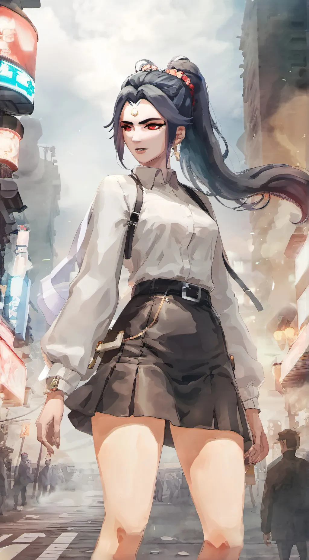 ai character: u meet class 1-A background