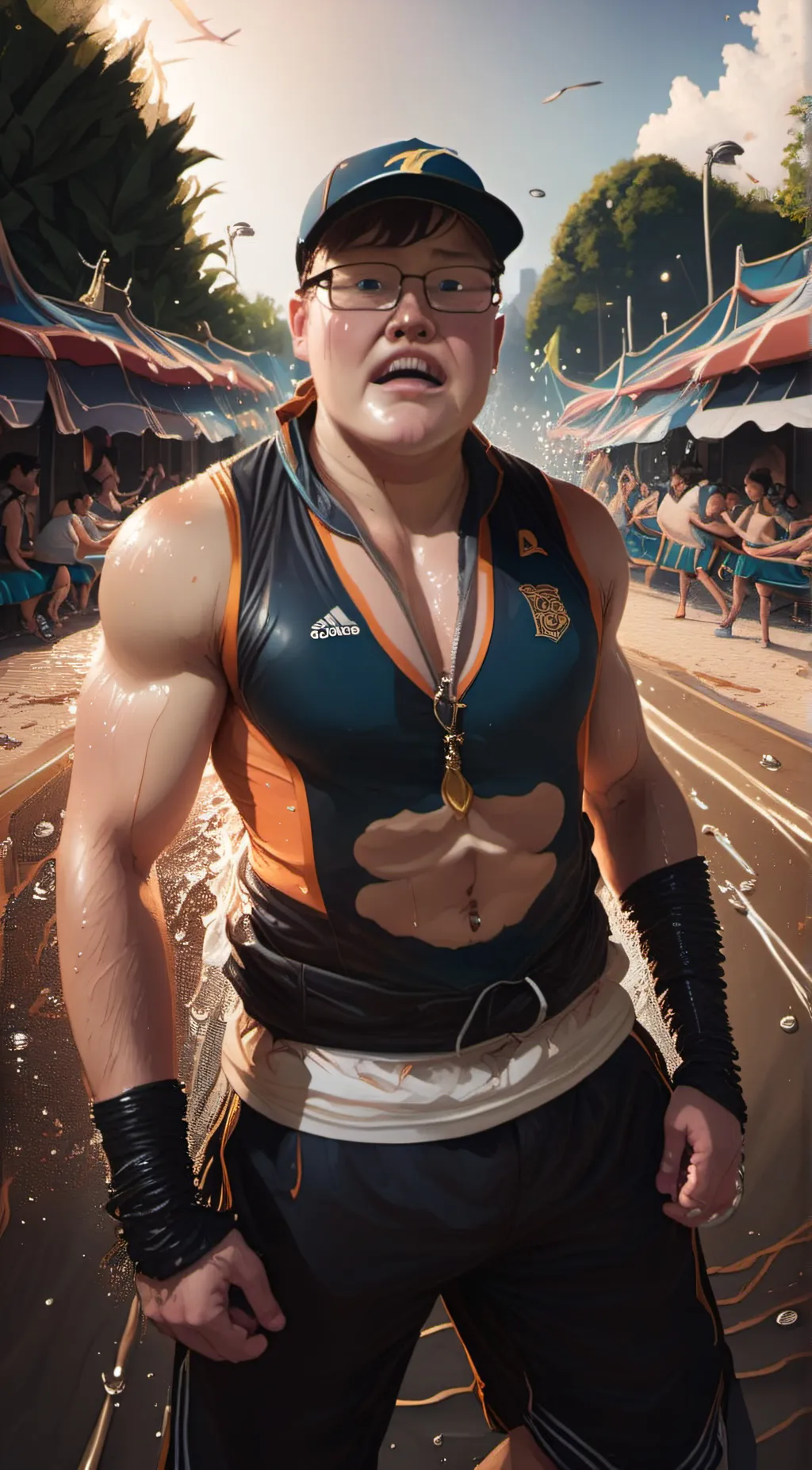 ai character: Thug background