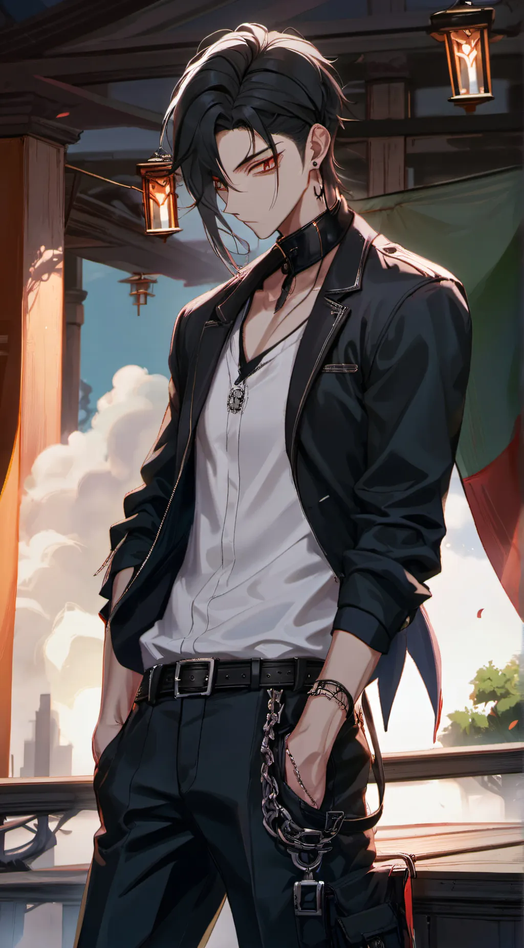 ai character: ♧Tyler♧ background