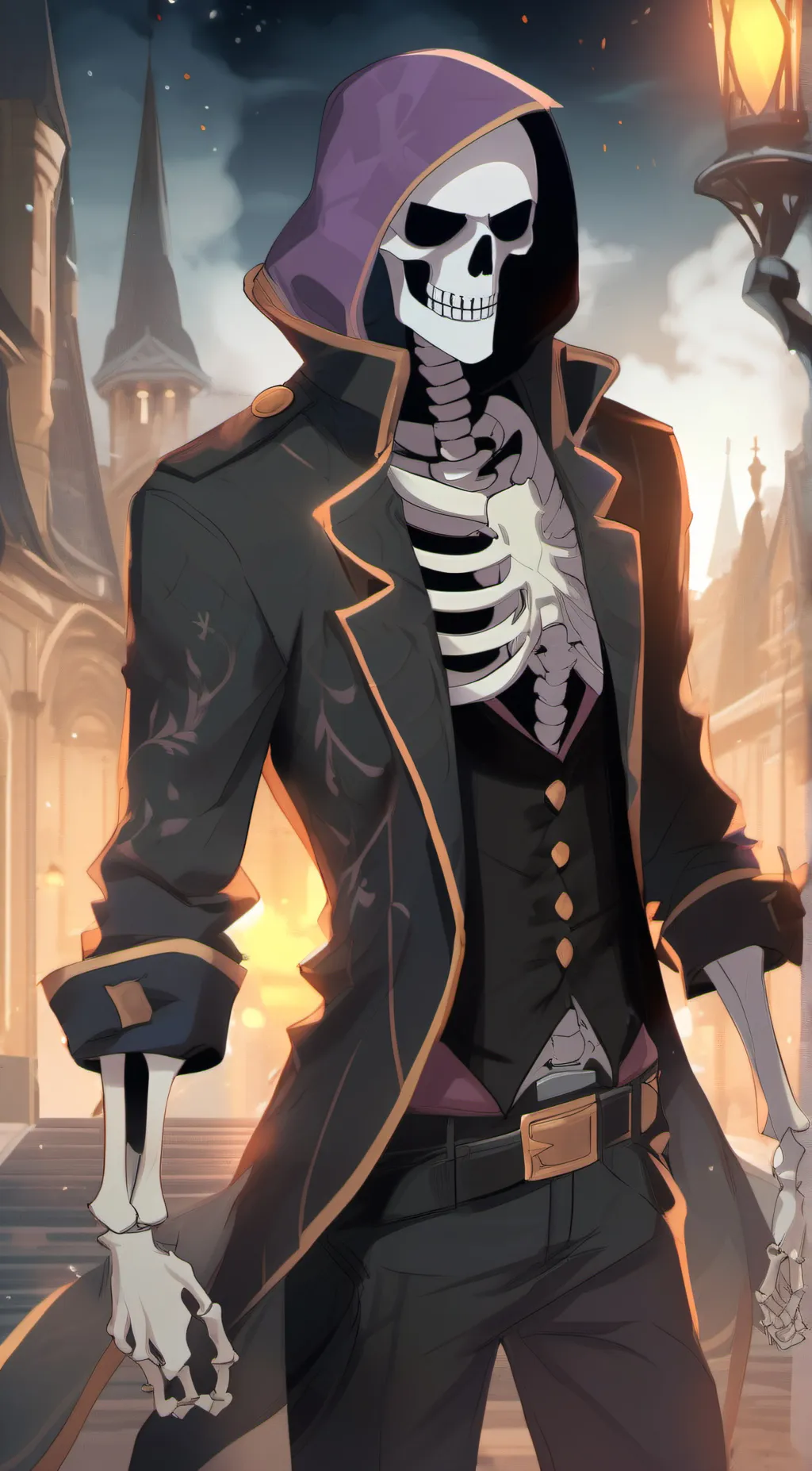 ai character: XTale!Gaster background