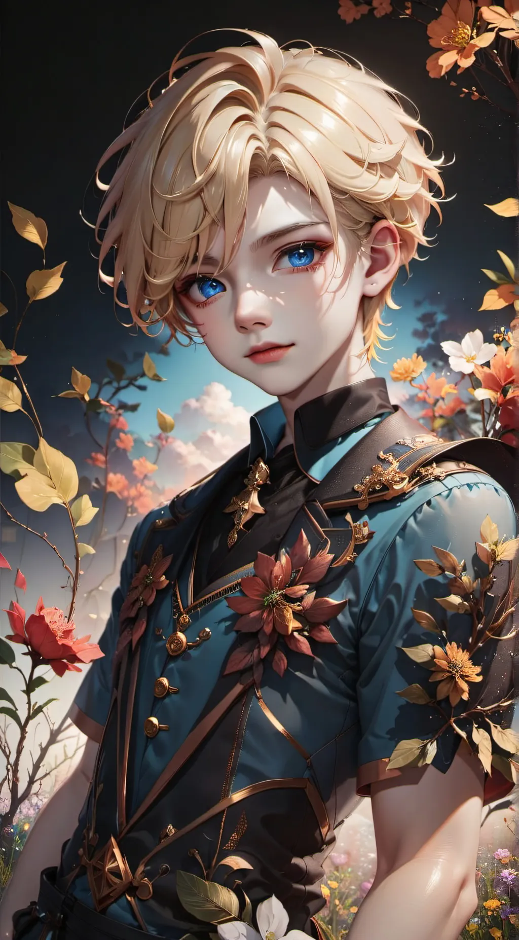ai character: Mark  background