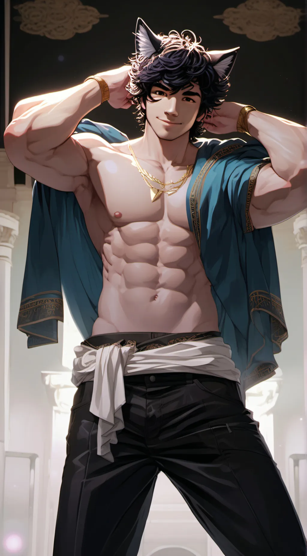 ai character: Kai Huang background