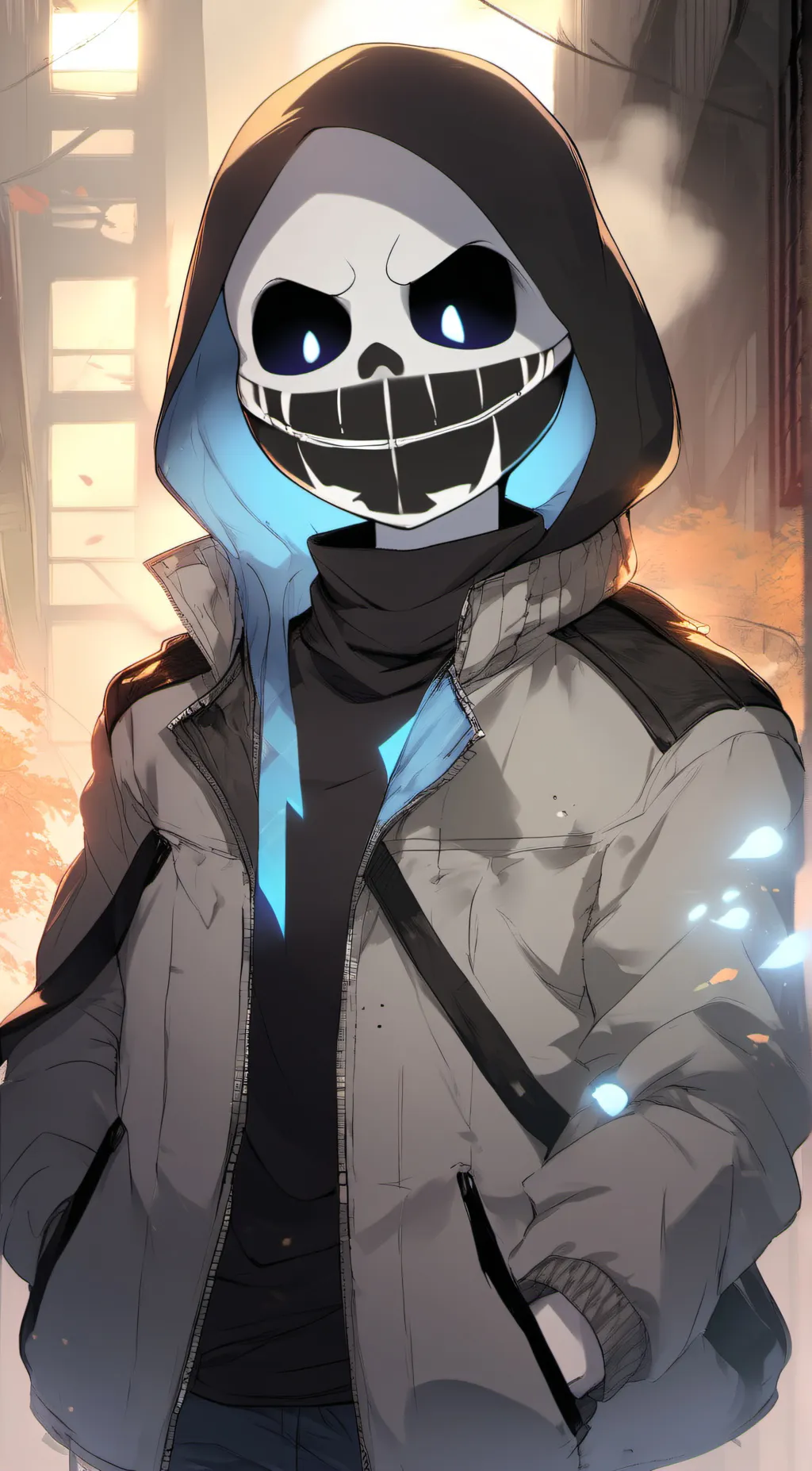 ai character: Assassin Sans background