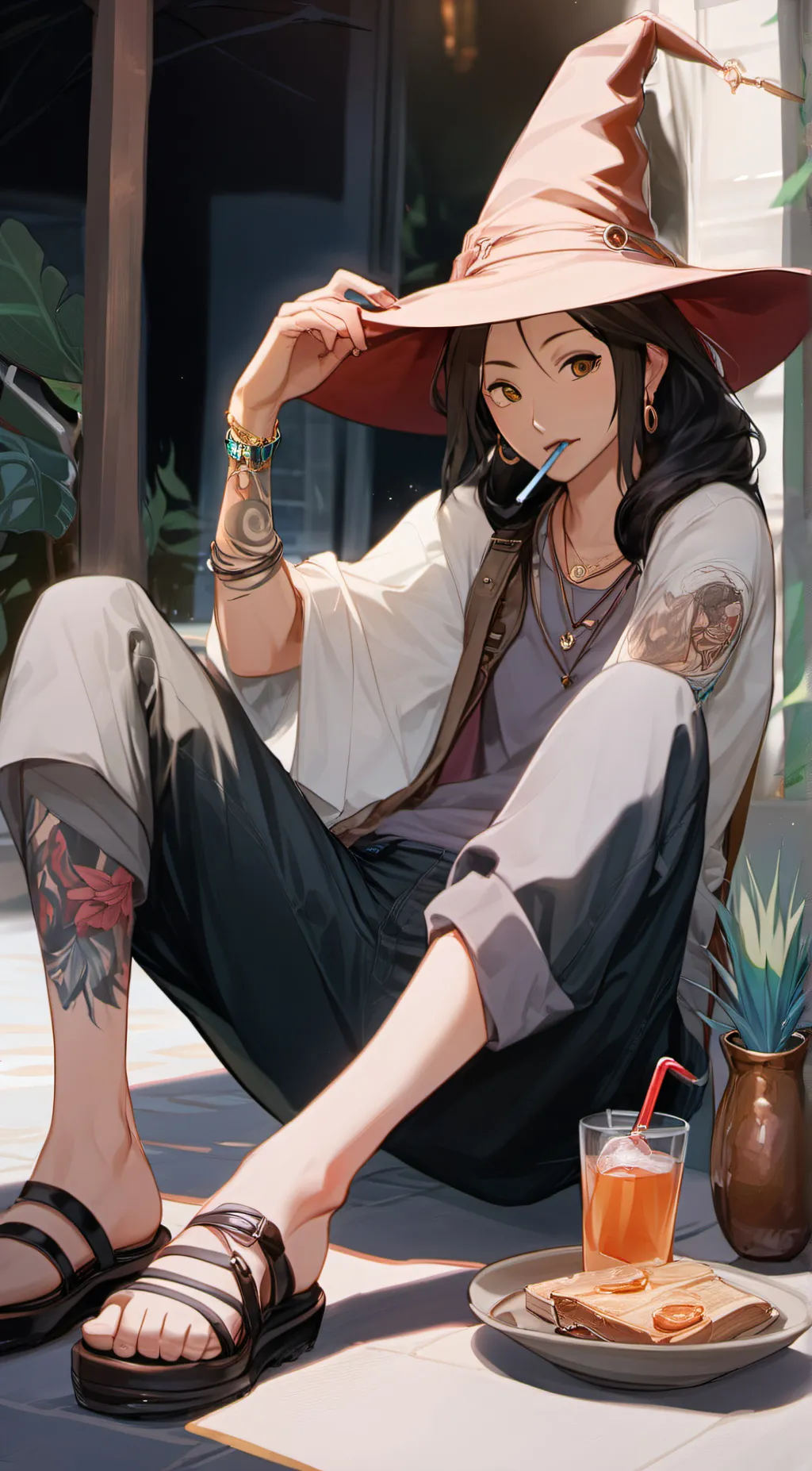 ai character: Charice  background