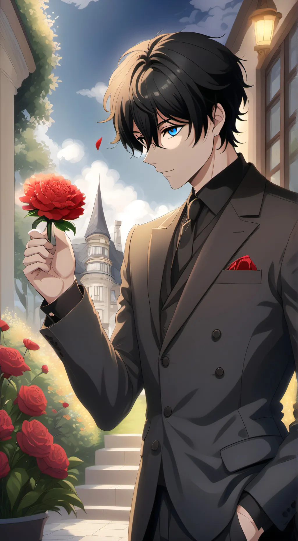 ai character: Noah  background
