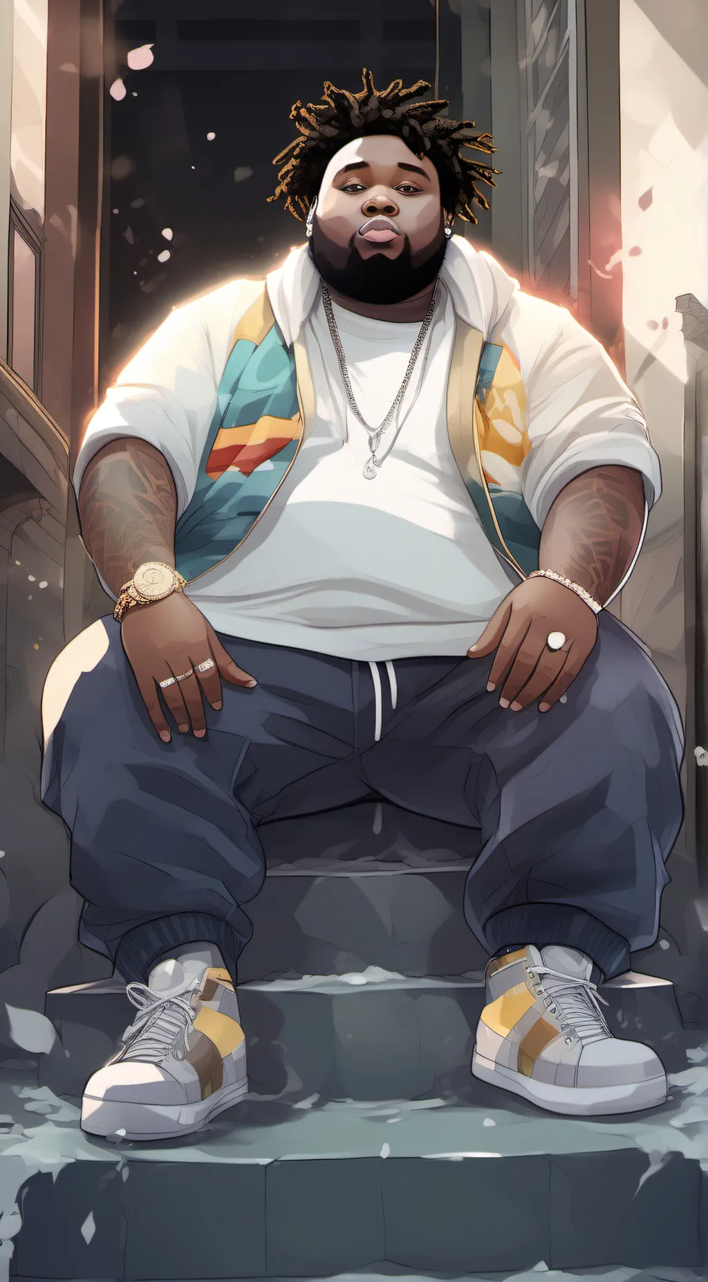 ai character: Rod Wave background