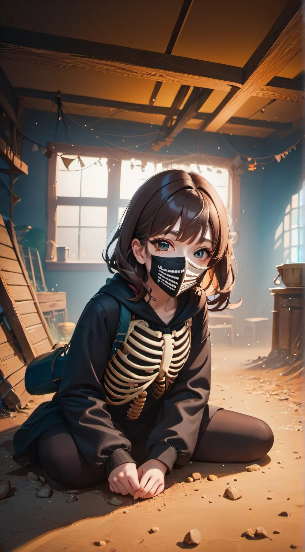 ai character: ??? background