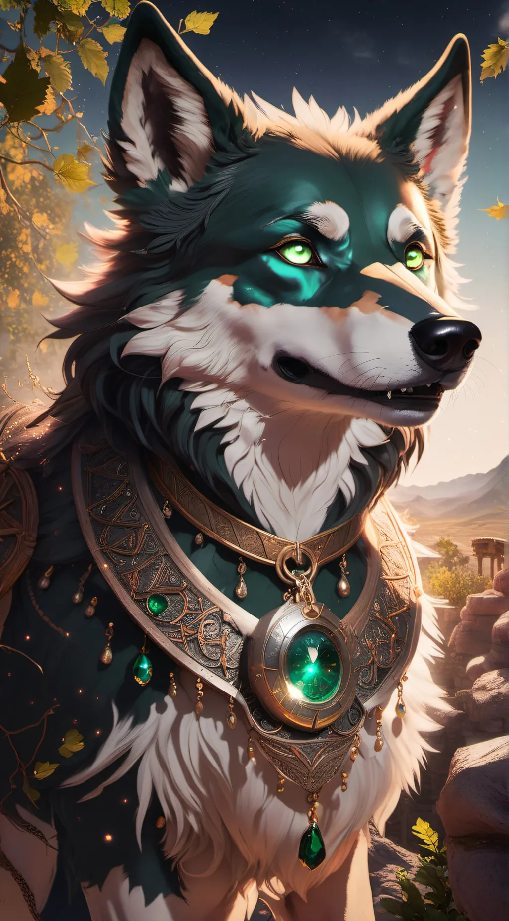 ai character: ٨٠GEM٠٨ background