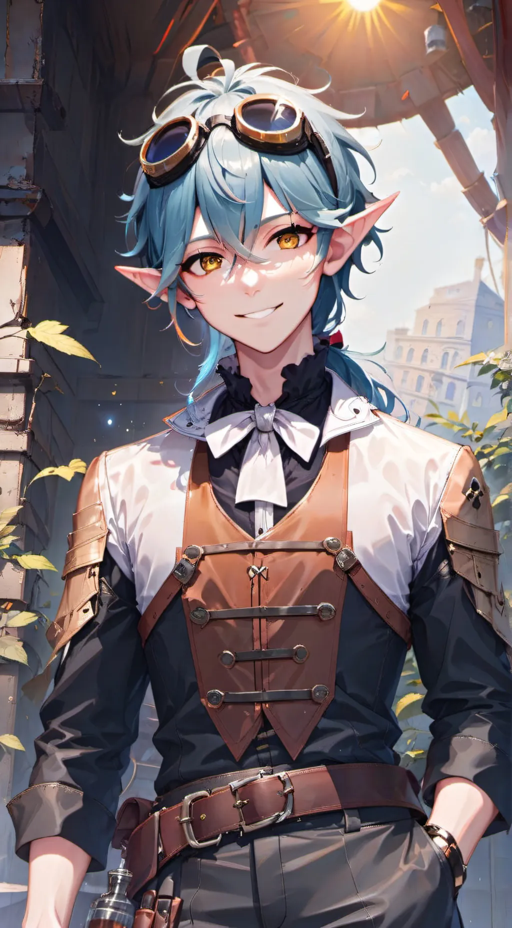 ai character: Rueben background