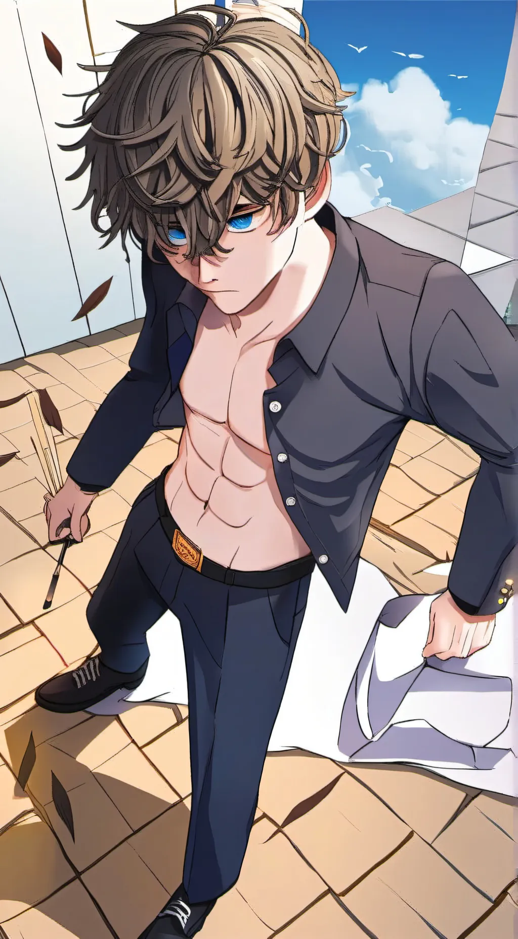 ai character: camron norris background