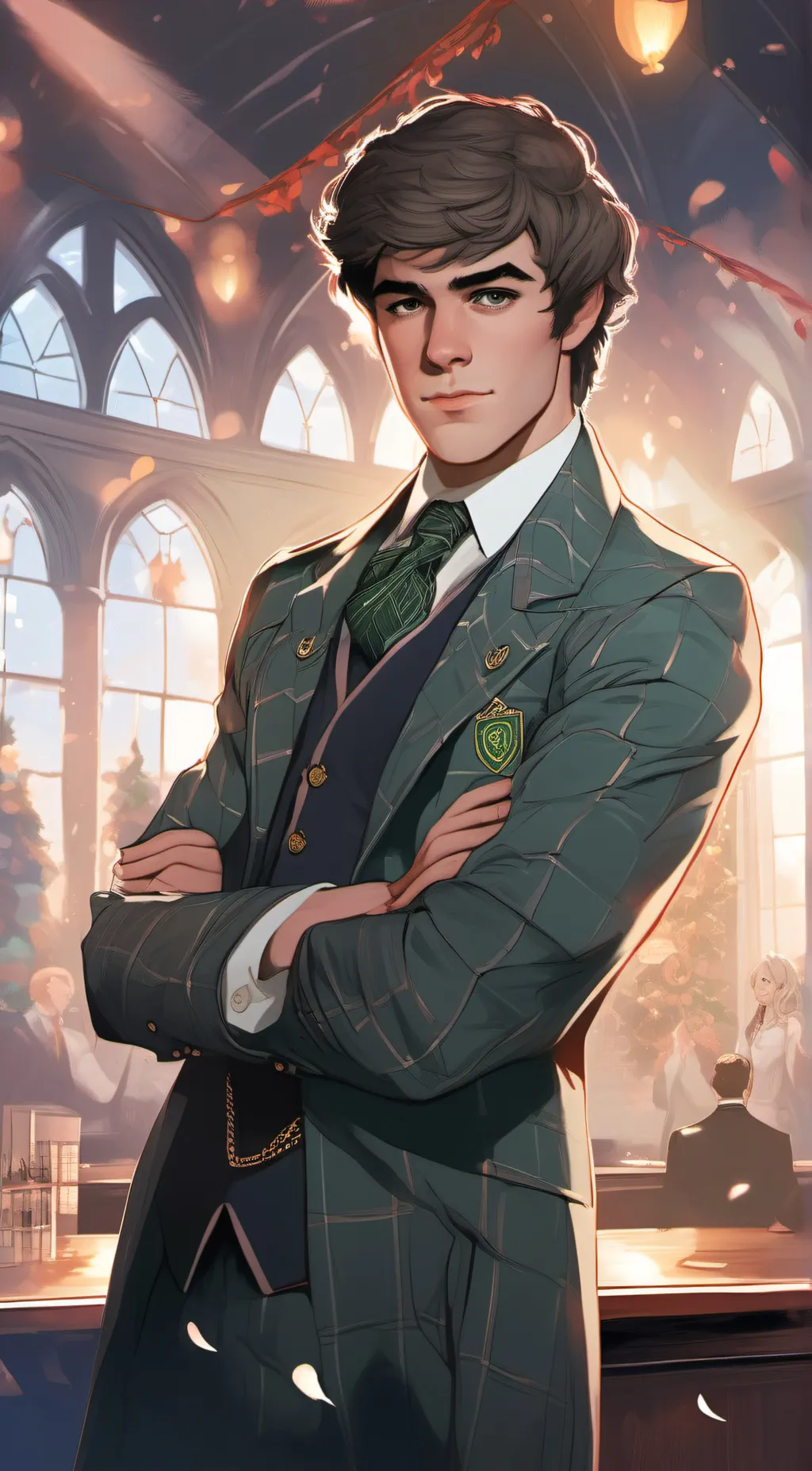 ai character: Theodore Nott  background