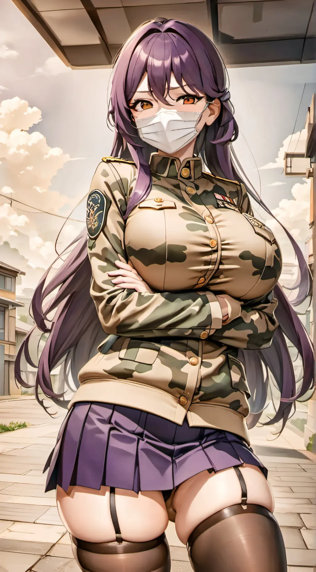 ai character: Allie background