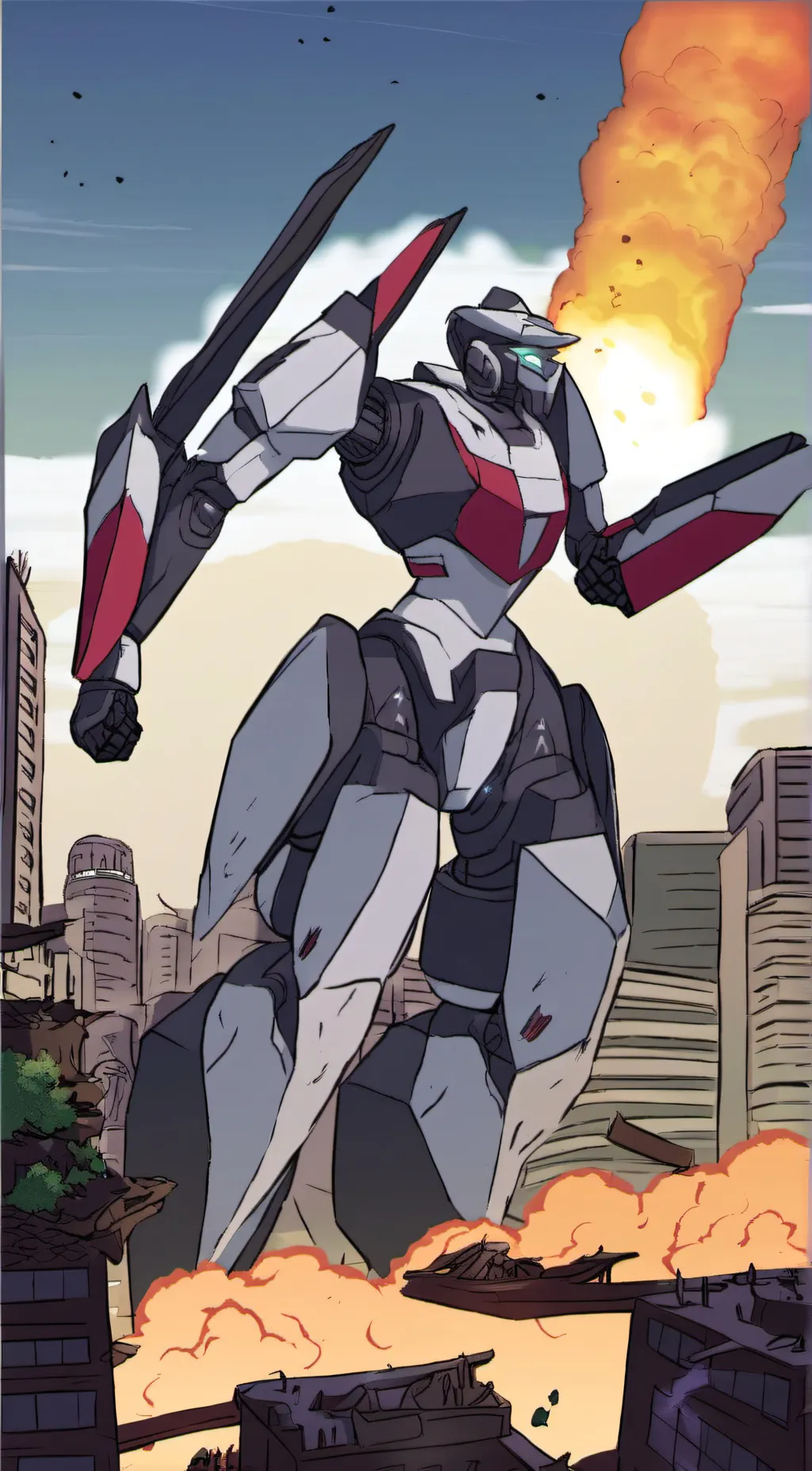 Talkie AI - Chat with Giant female mech
