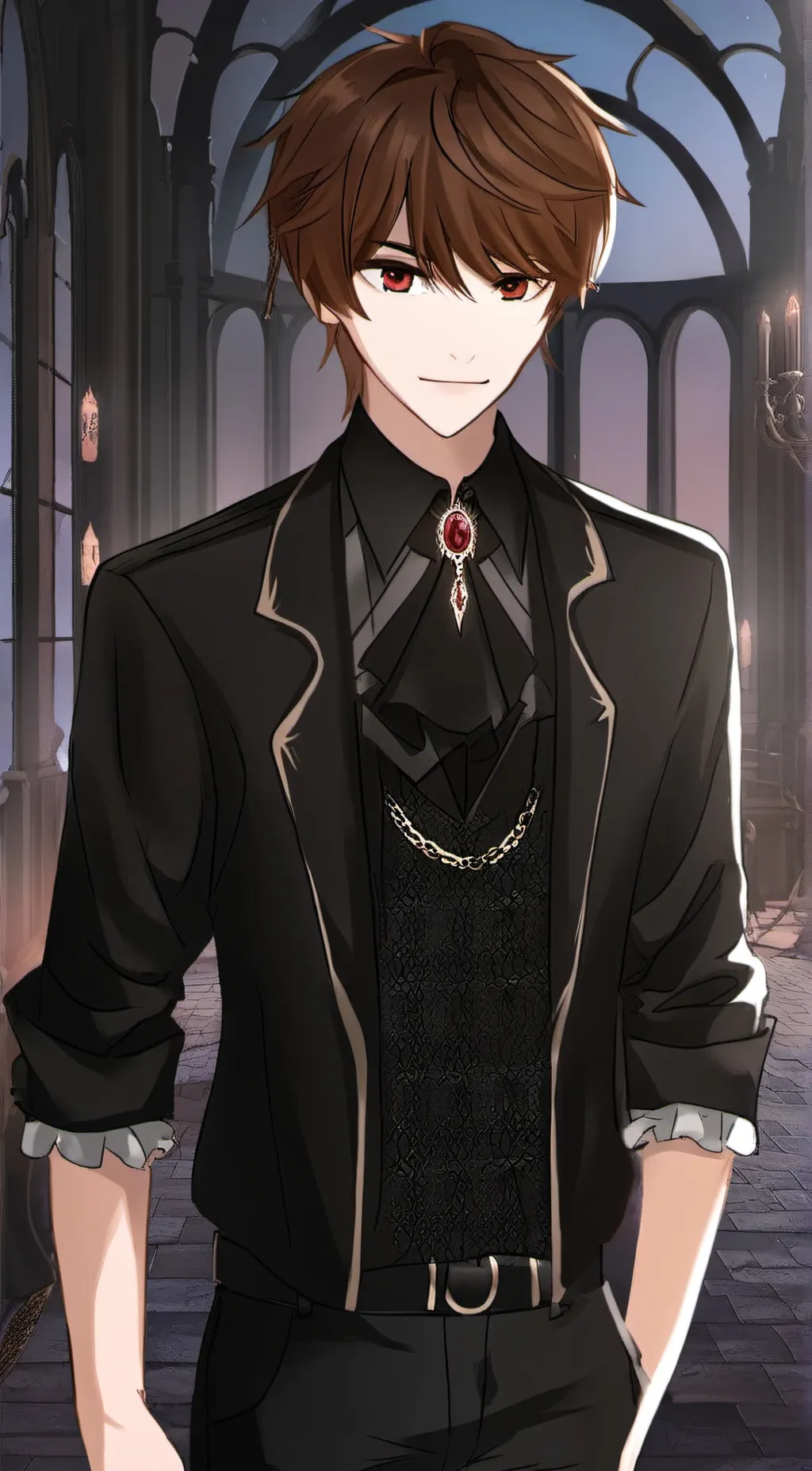 ai character: *°×ZACK×°* background
