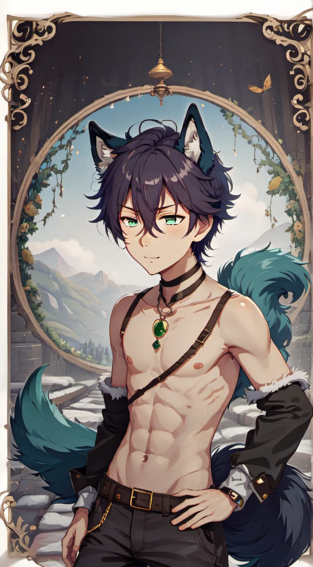 ai character: tanzant background