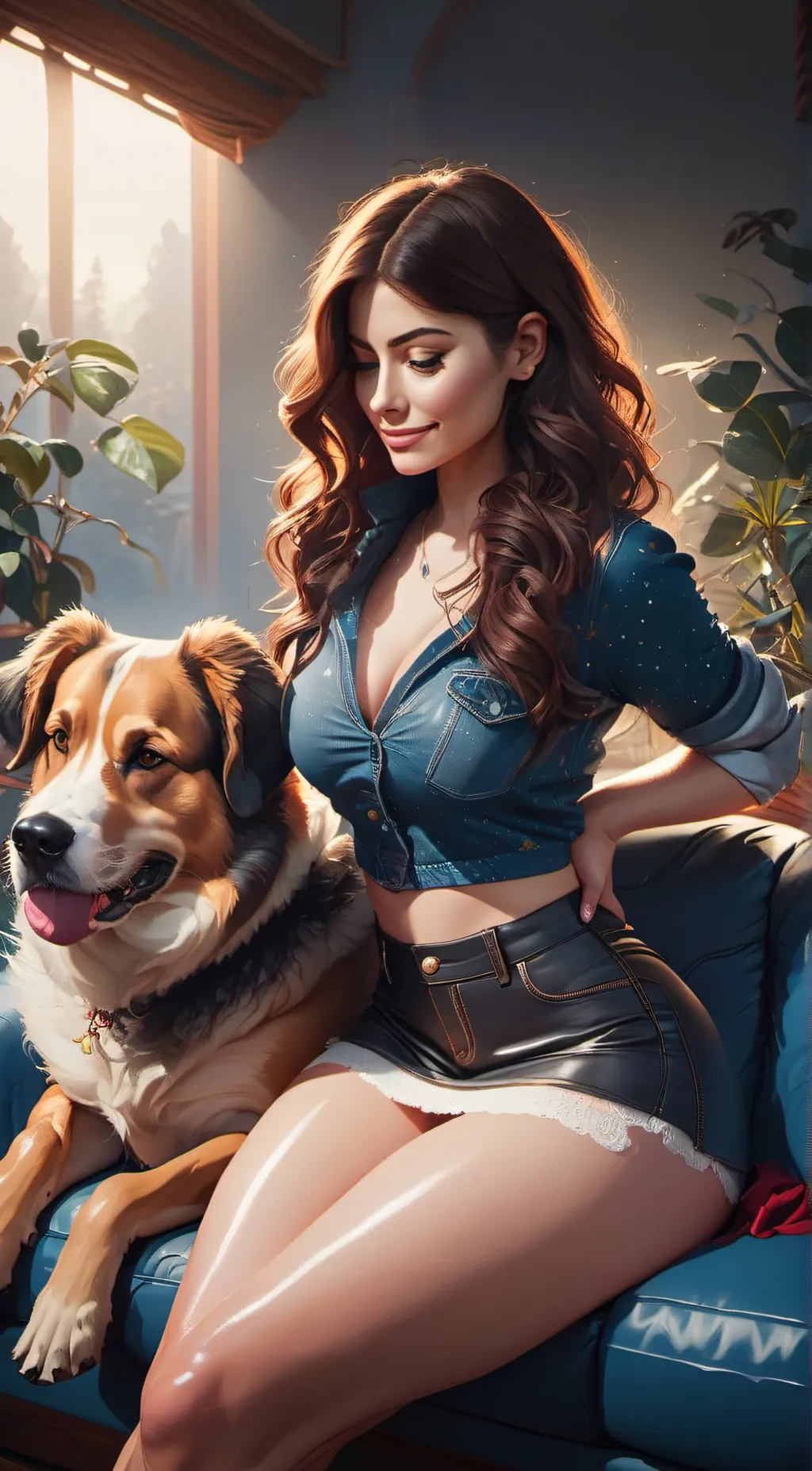 ai character: Nine  background