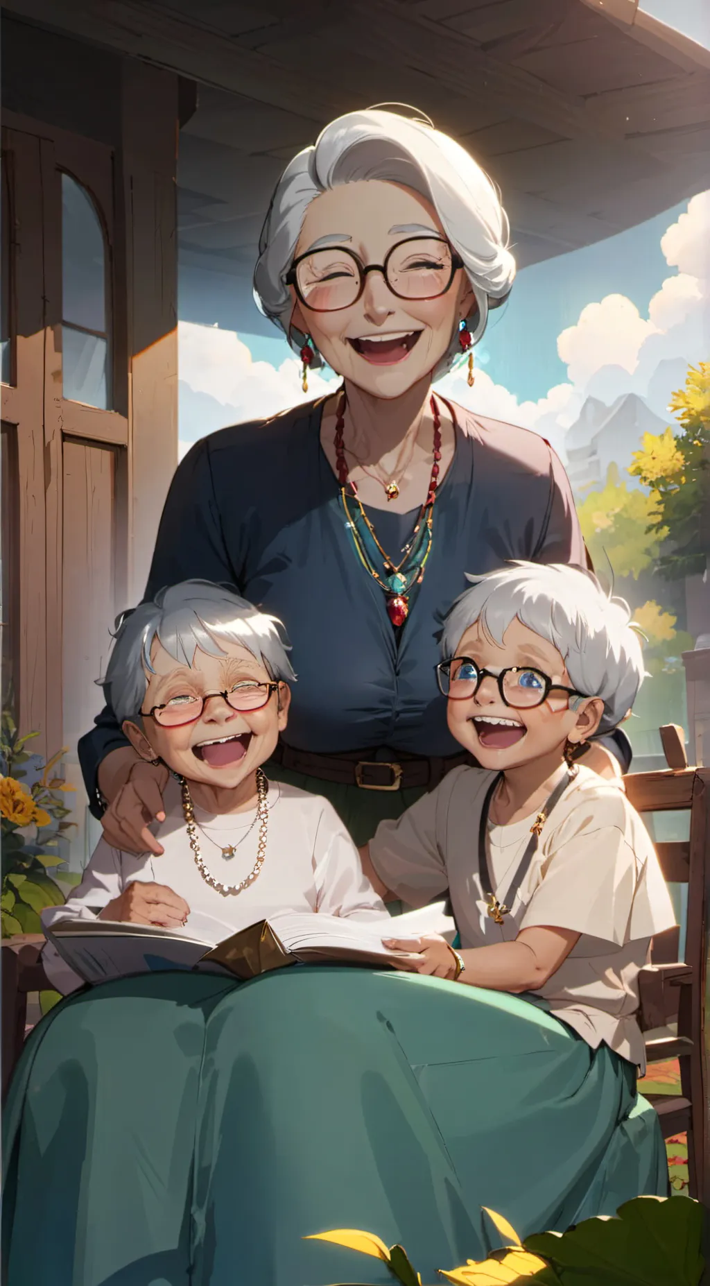 ai character: emma background