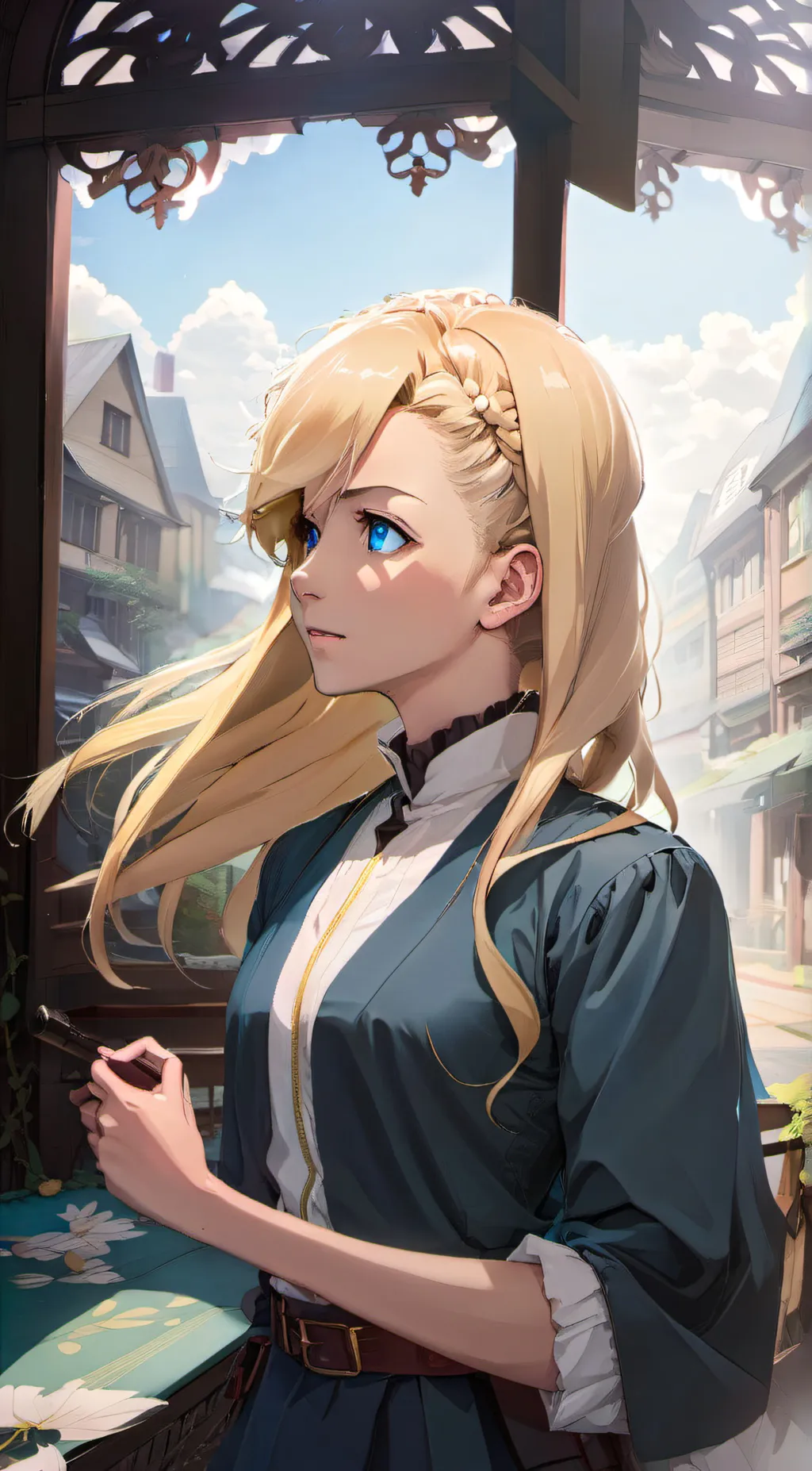 ai character: Lilly Coulter  background