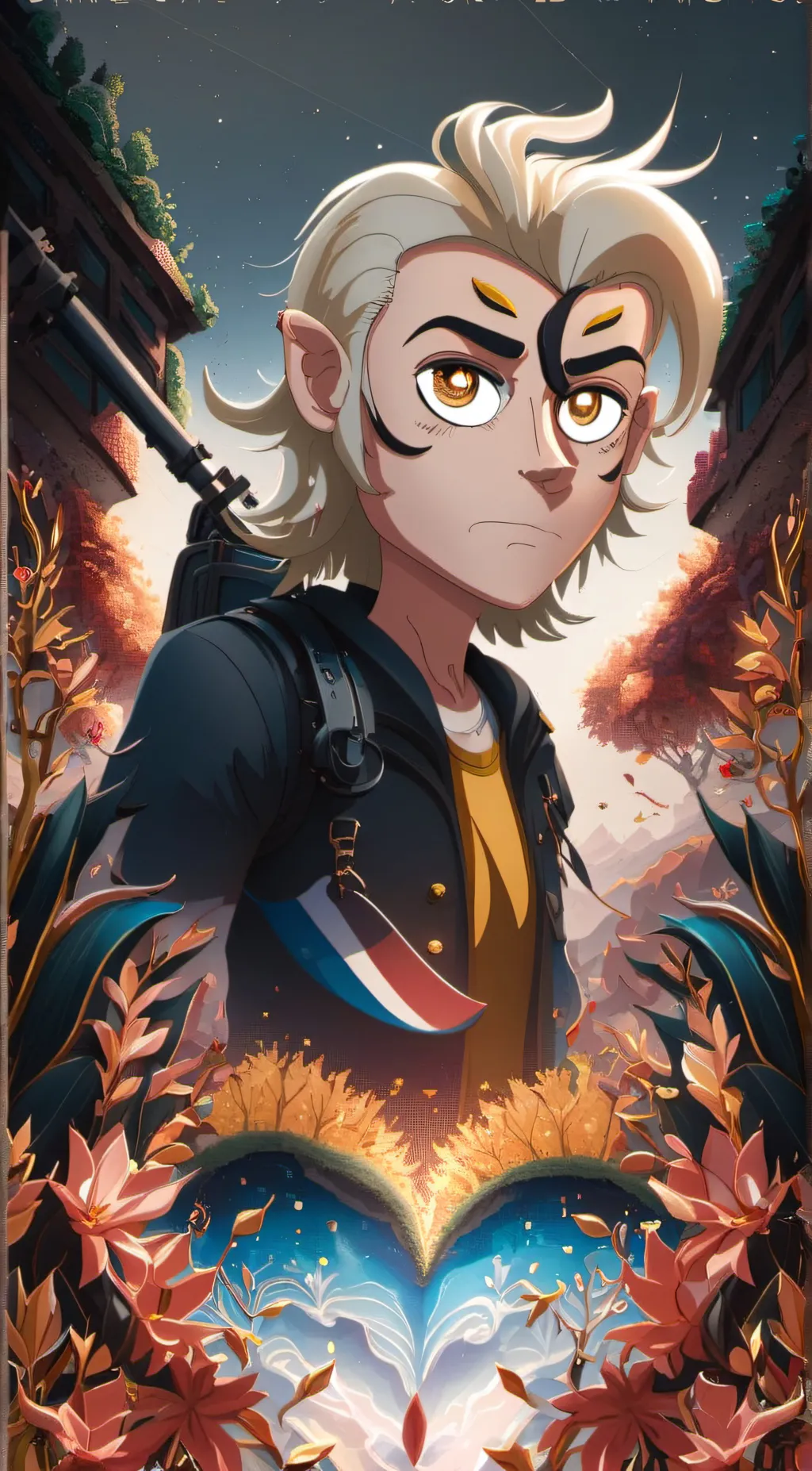 ai character: Hunter Noceda background