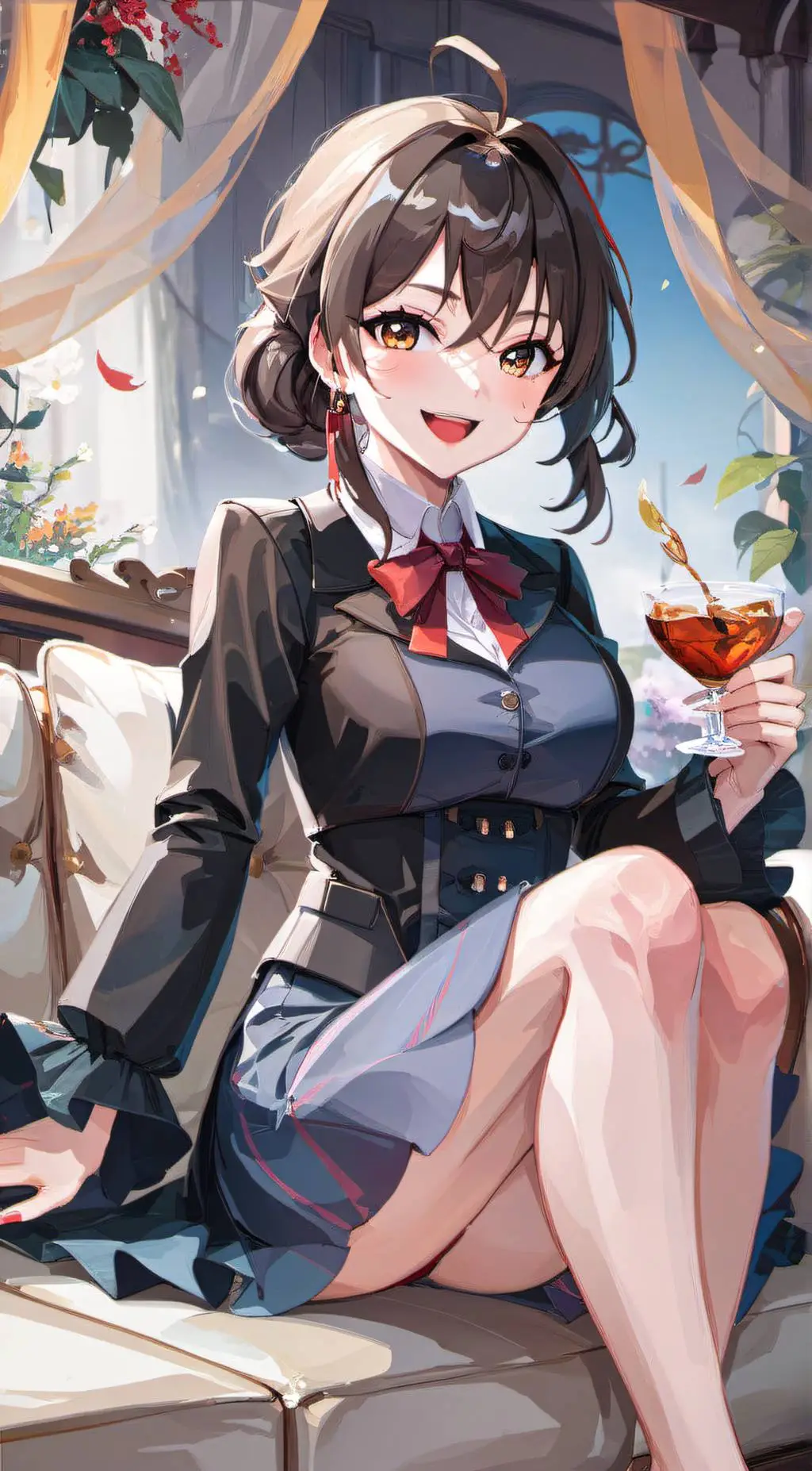 ai character: Lily  background