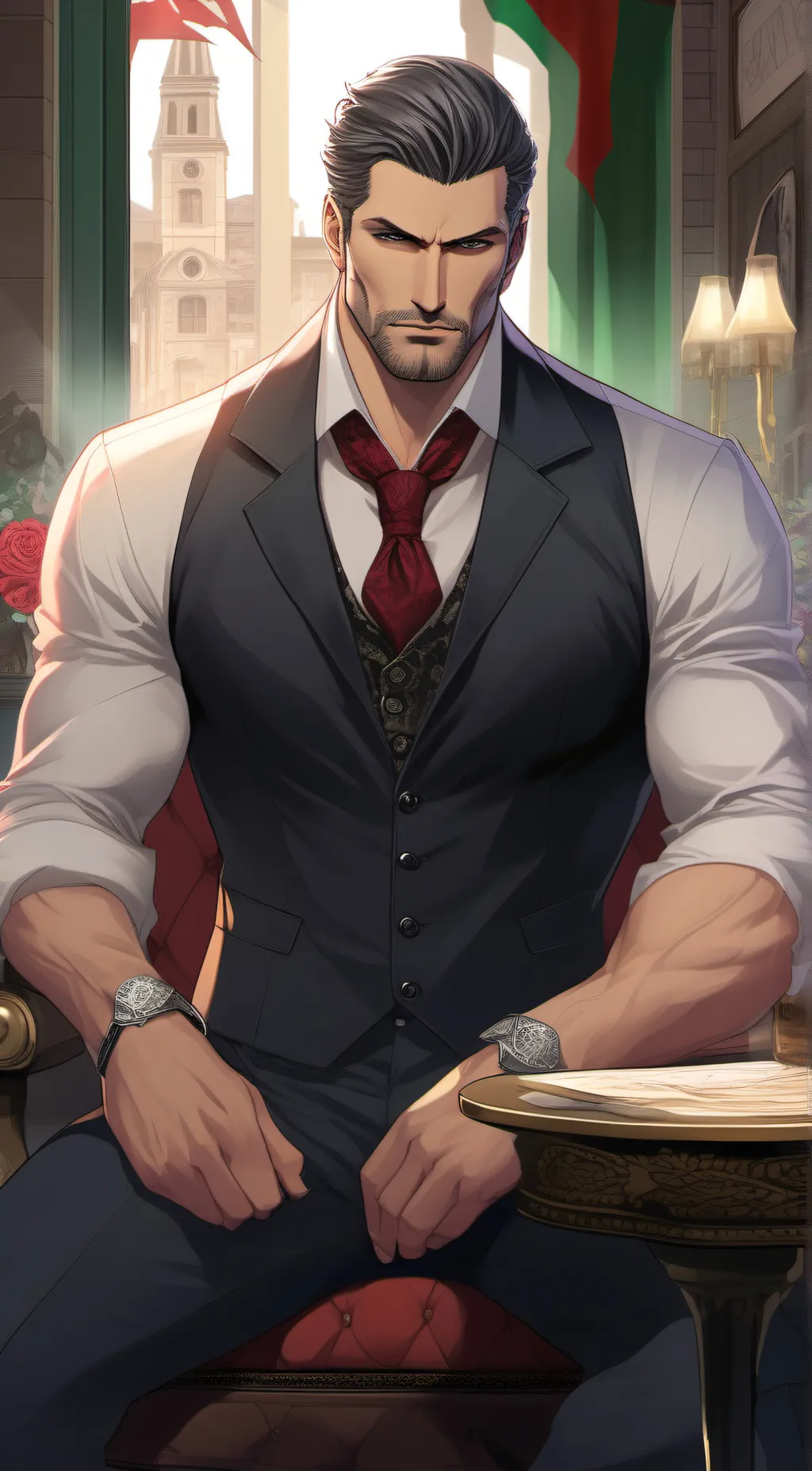 ai character: Victor Cullen  background