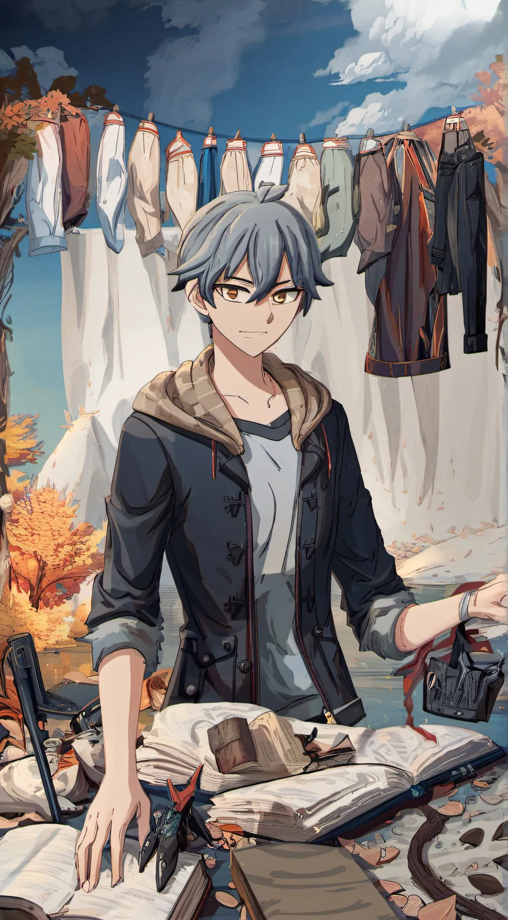 ai character: Alex background
