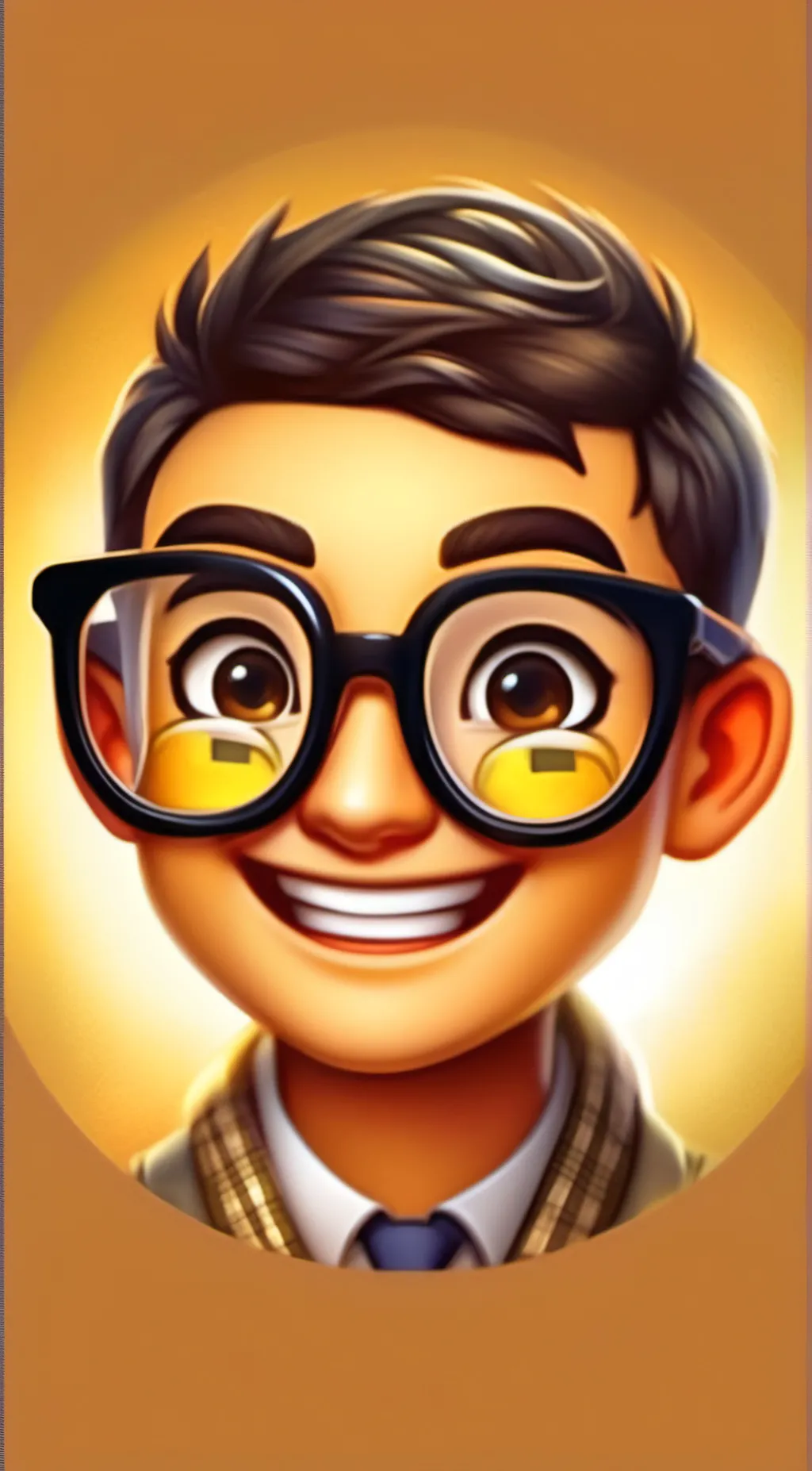 ai character: 🤓 background