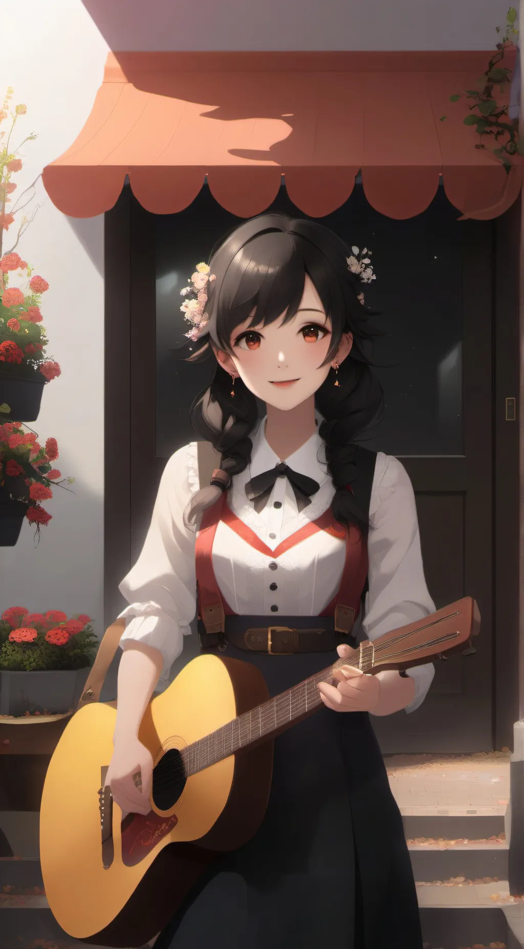 ai character: Aria background