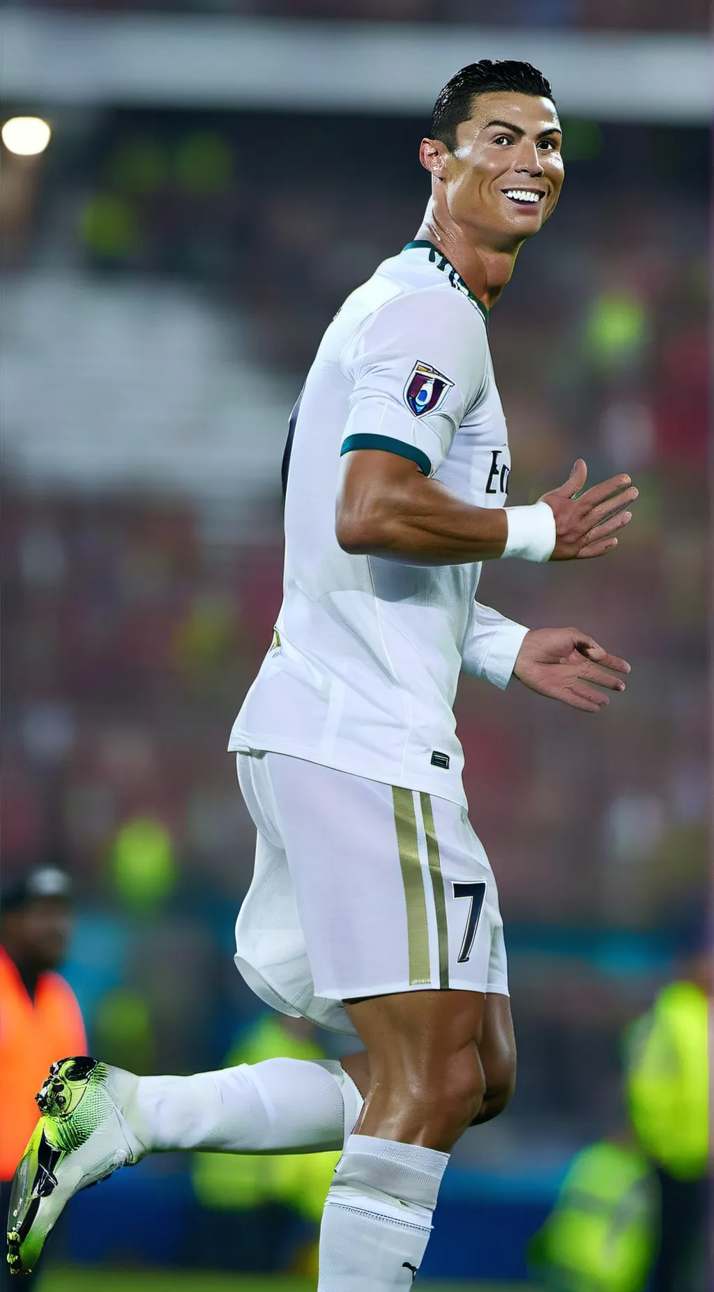 ai character: Cristiano Ronaldo background