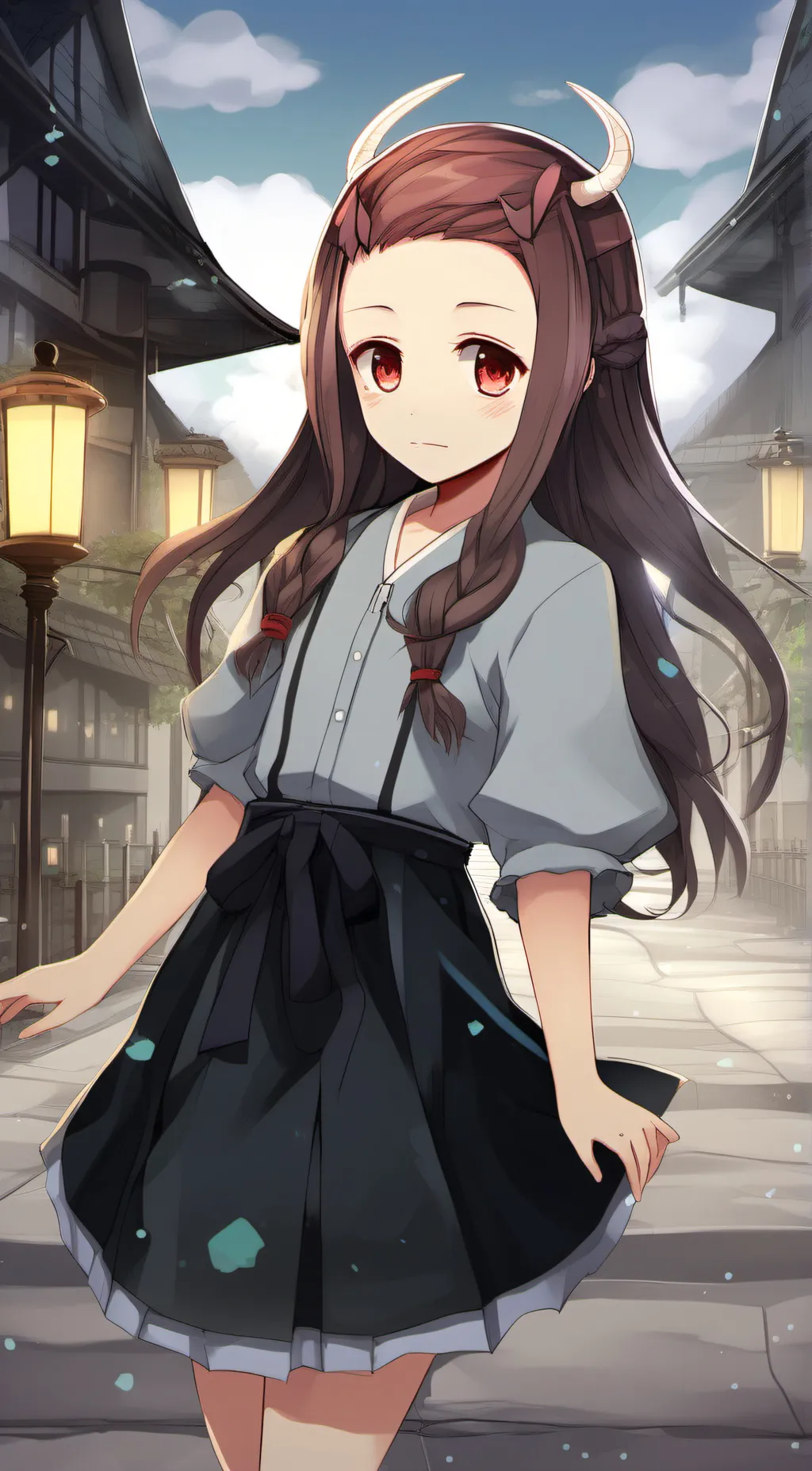 ai character: Nezuok  background