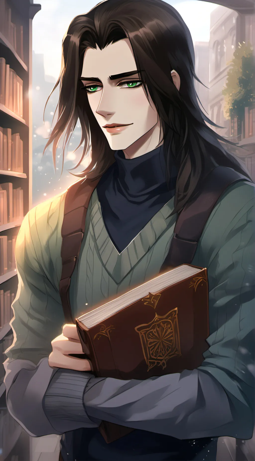 ai character: Louis Evans background