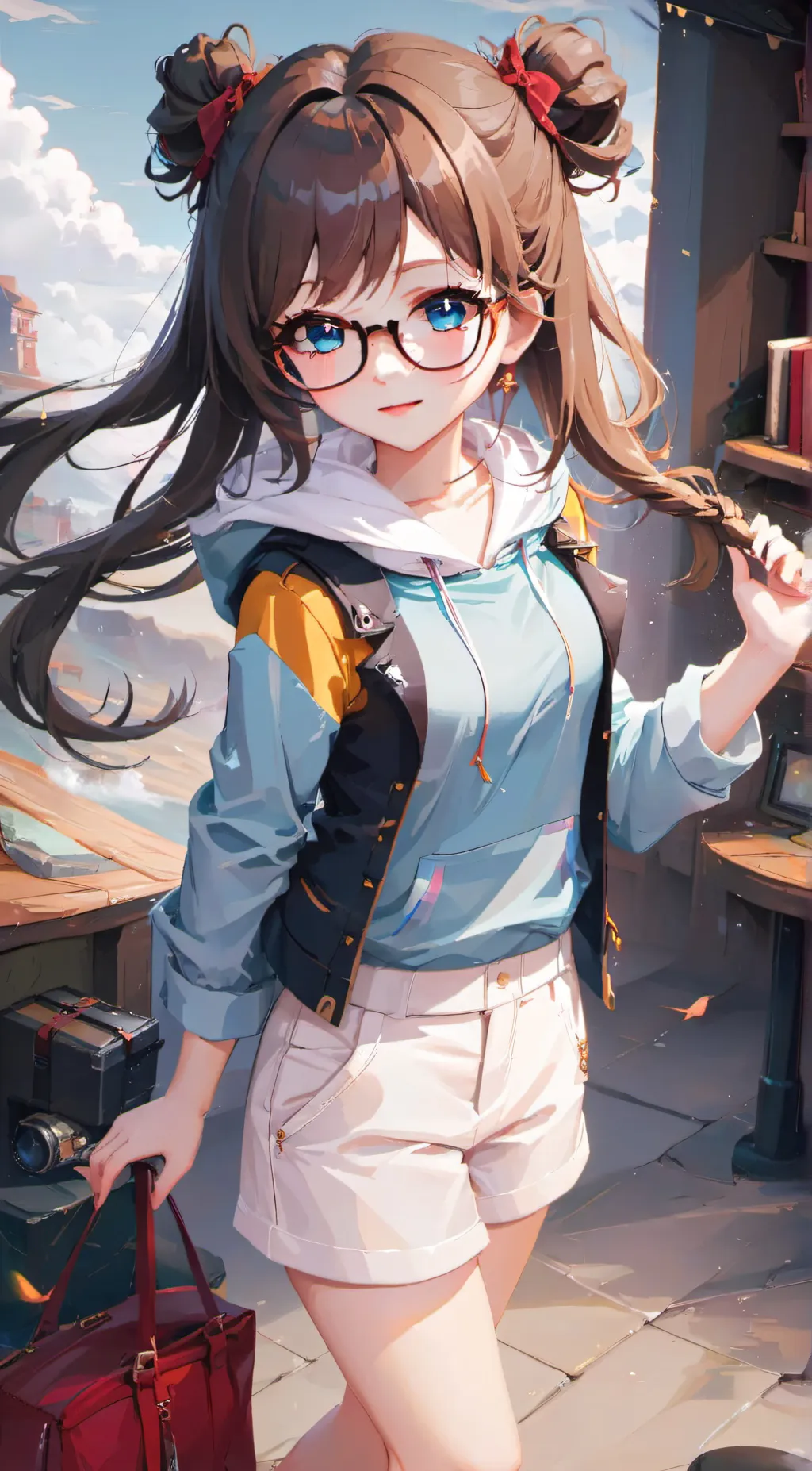 ai character: victoria background