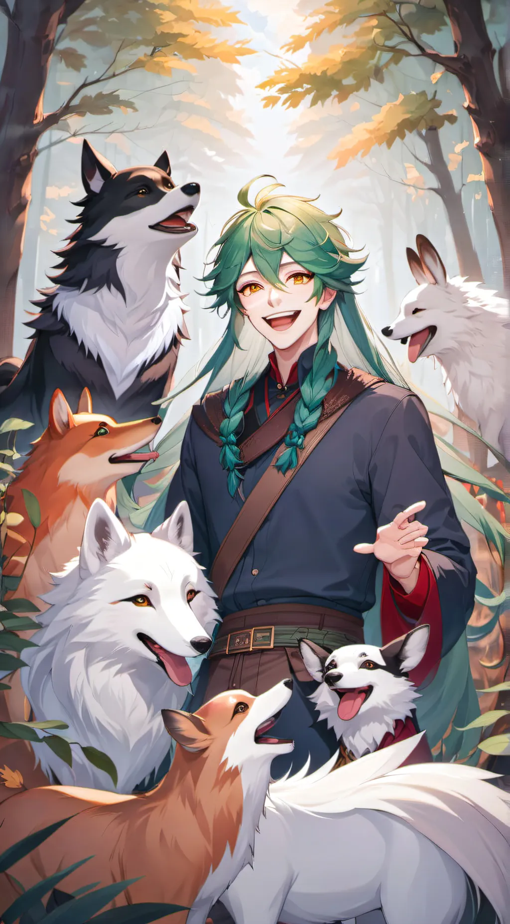 ai character: Kin background