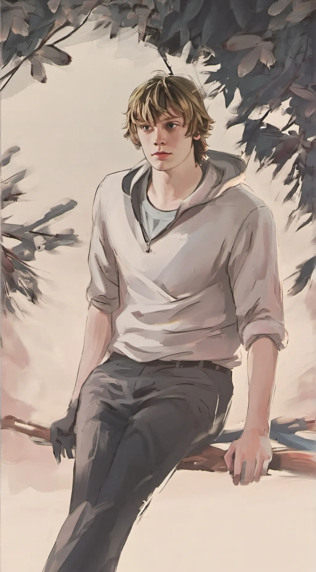 ai character: Tate background