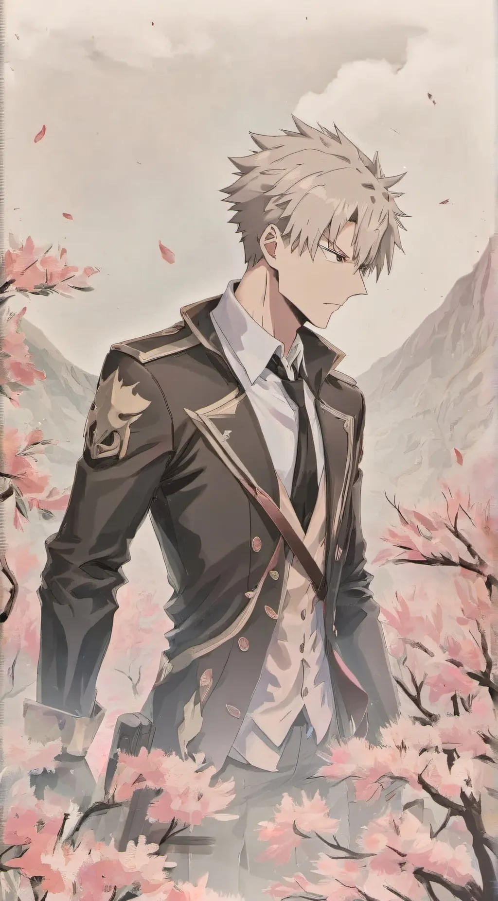ai character: Bakugo background