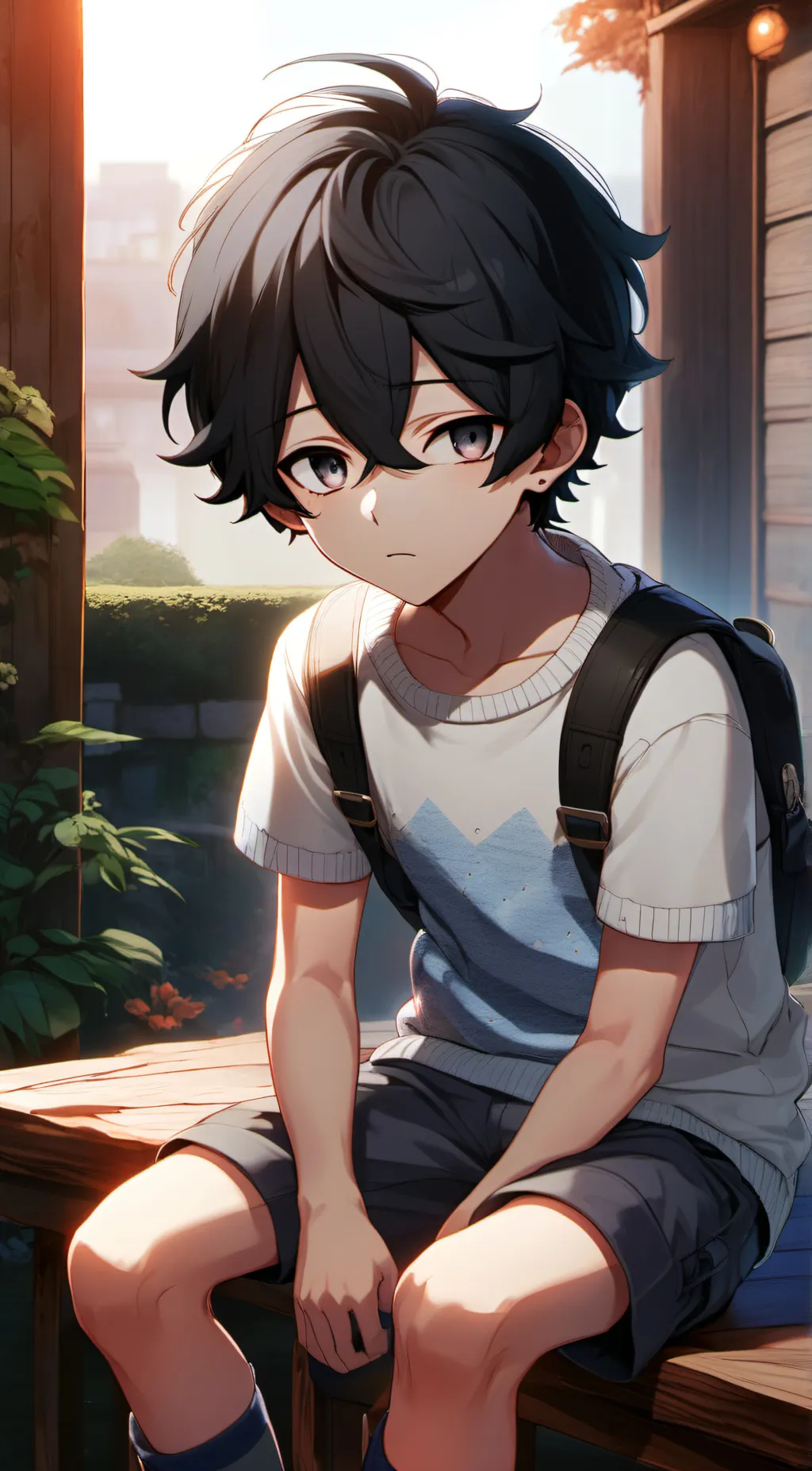 ai character: Ayoto  background
