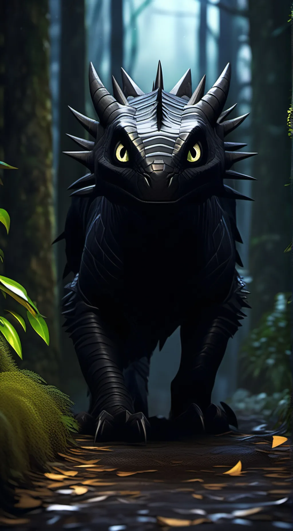 ai character: Forestflyer background