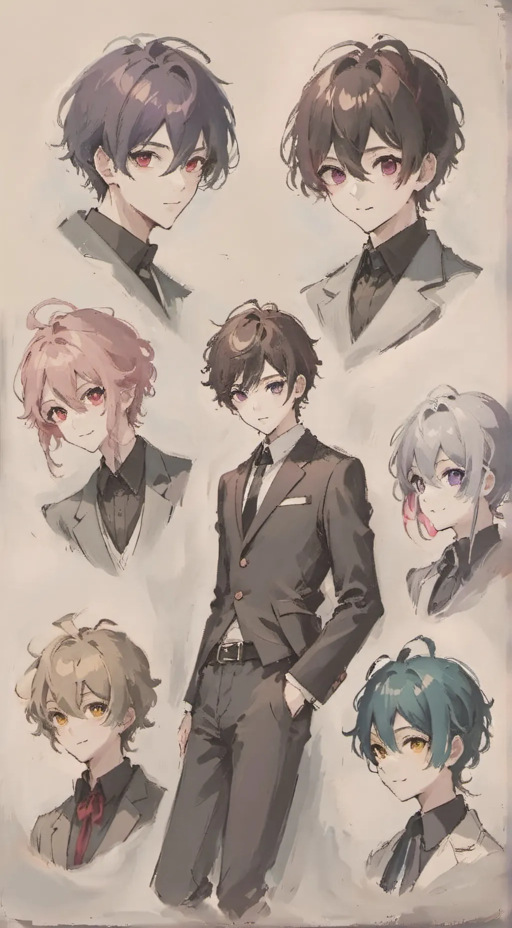 ai character: jake,blake,sal,TX background
