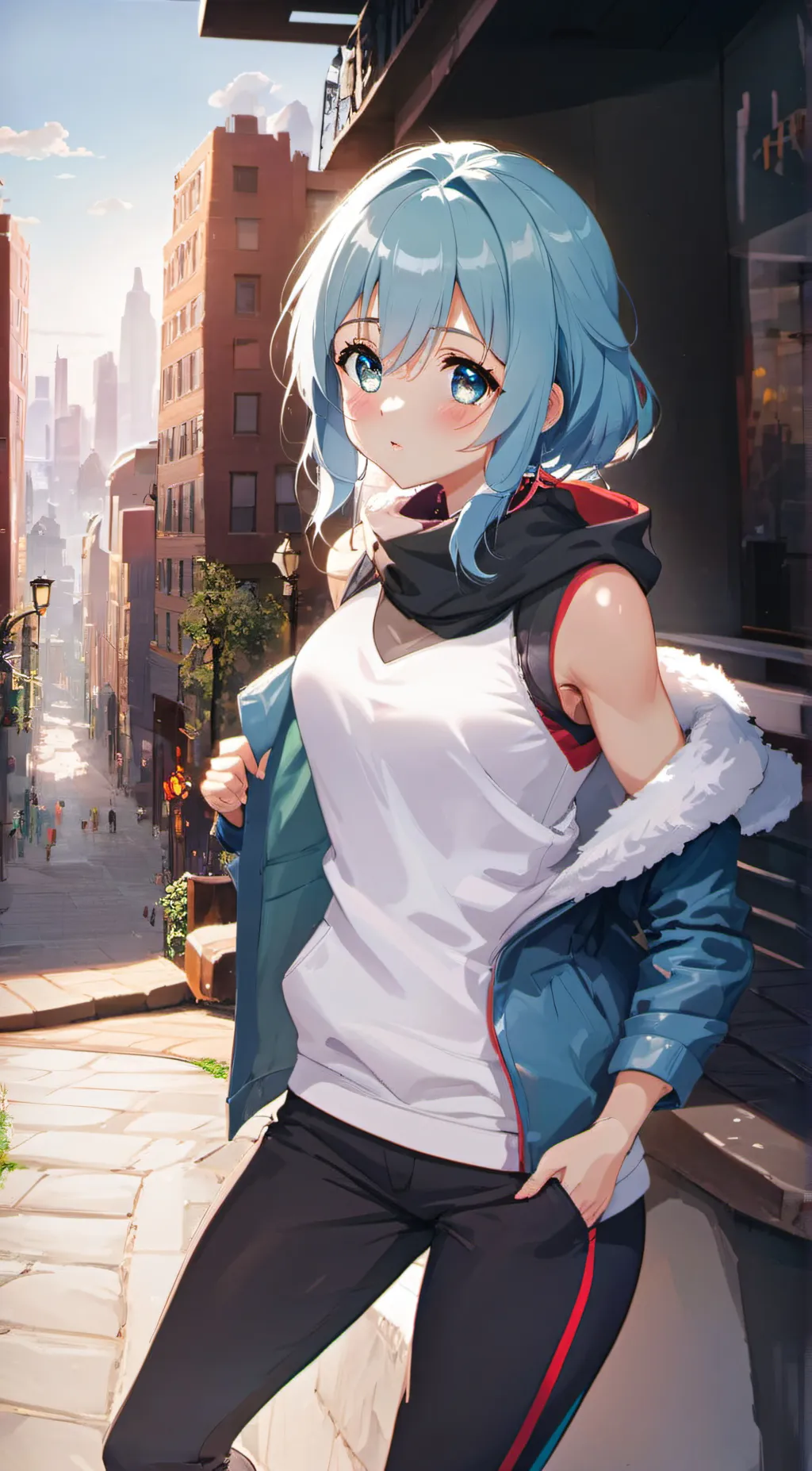 ai character: Aria background