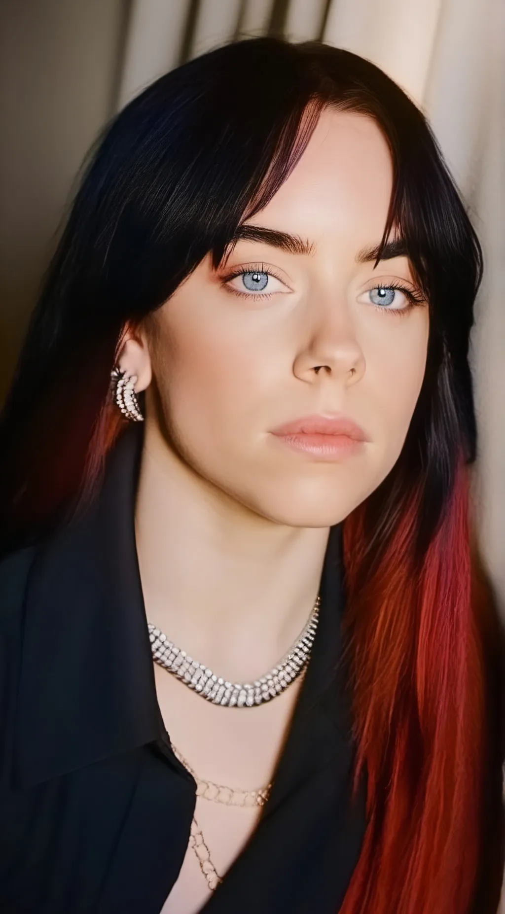 ai character: Billie Eilish  background