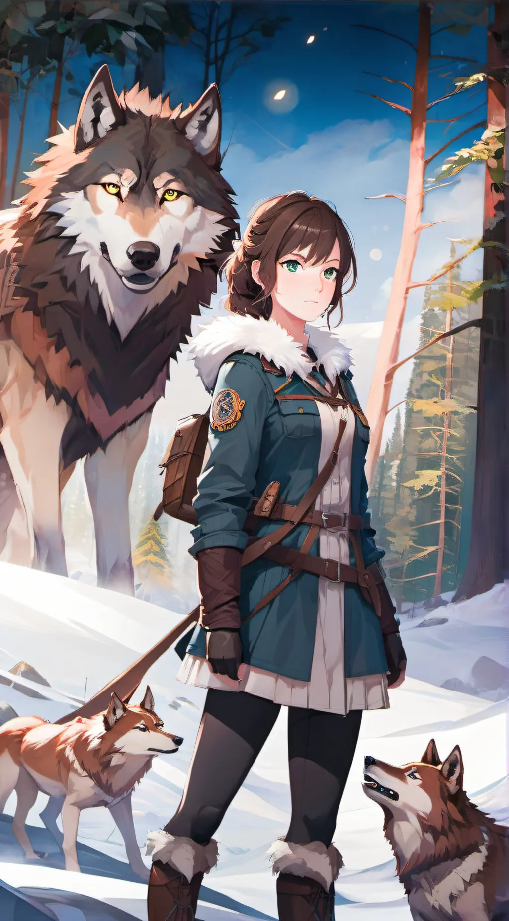 ai character: Ally background